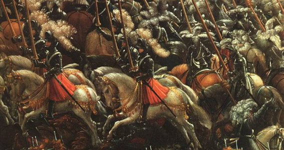 567x300 History Of Artthe High Renaissance, Mannerism - Battle Of Armageddon Painting