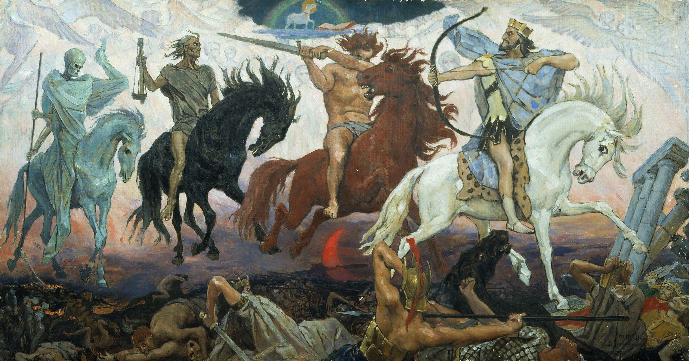 2290x1200 Israel's Final Battle Why Does The New Testament Insist - Battle Of Armageddon Painting