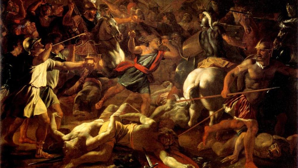 999x563 Small Victories In The Battle Against - Battle Of Armageddon Painting