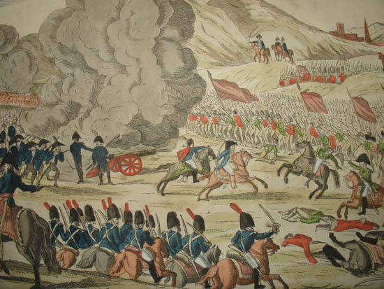 550x413 Historical Art, Military, Austerlitz, Napoleonic Battle, Vue D - Battle Of Austerlitz Painting