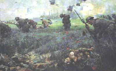 400x244 German Defensive Plan - Battle Of Belleau Wood Painting