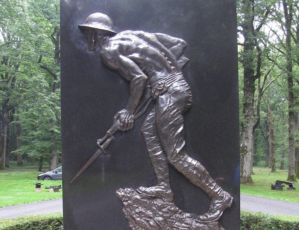 600x462 An Hour From Paris Chateau Thierry's American Wwi Sights - Battle Of Belleau Wood Painting