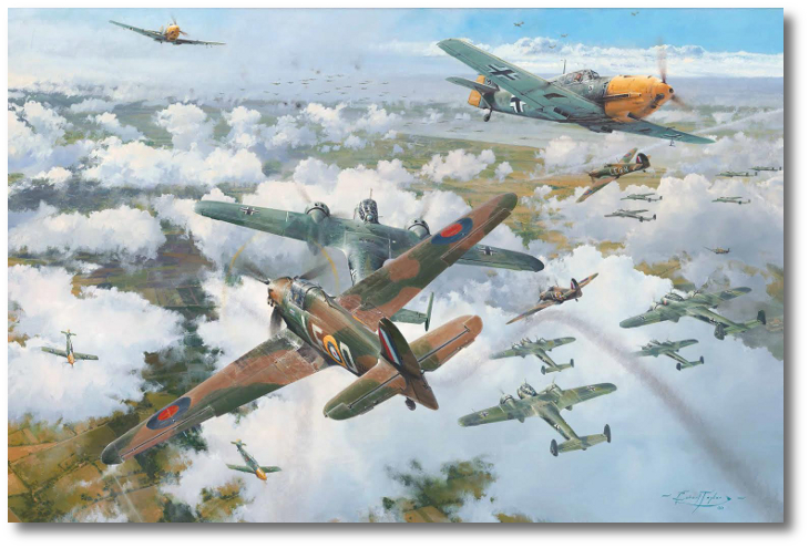 730x495 The Greatest Day - Battle Of Britain Painting