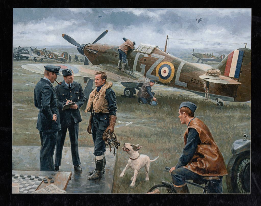 Battle Of Britain Painting at PaintingValley.com | Explore collection ...