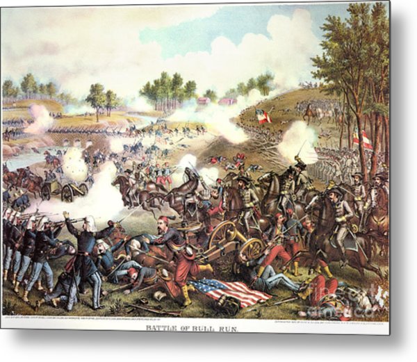 600x521 First Battle Of Bull Run Art Fine Art America - Battle Of Bull Run Painting