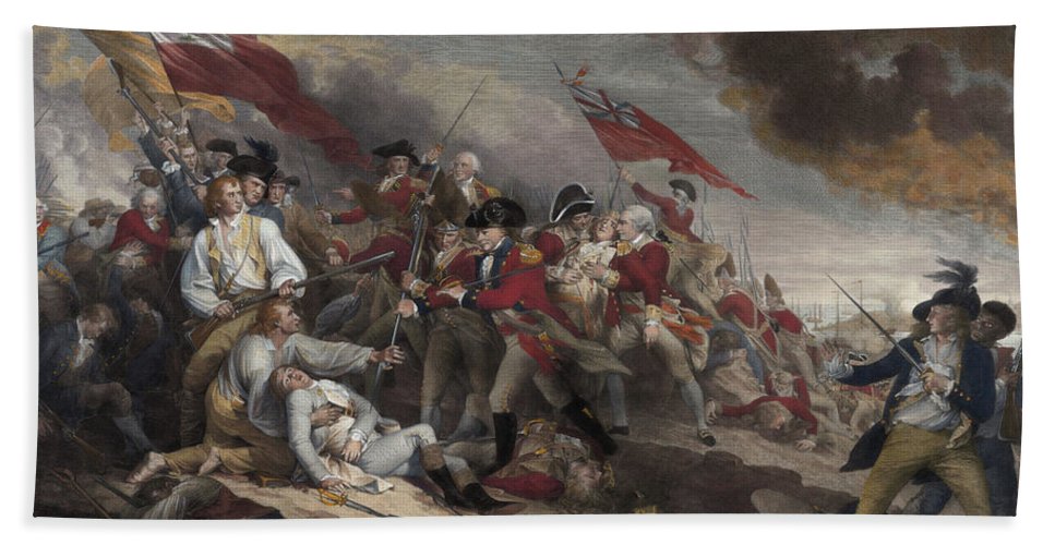 967x500 The Death Of General Warren At The Battle Of Bunker Hill, 17th - Battle Of Bunker Hill Painting