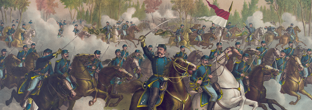 1280x450 Cedar Creek American Battlefield Trust - Battle Of Cedar Creek Painting