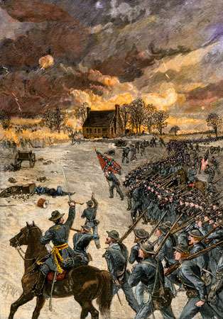314x450 Battle Of Chancellorsville American Civil War [1863 - Battle Of Chancellorsville Painting