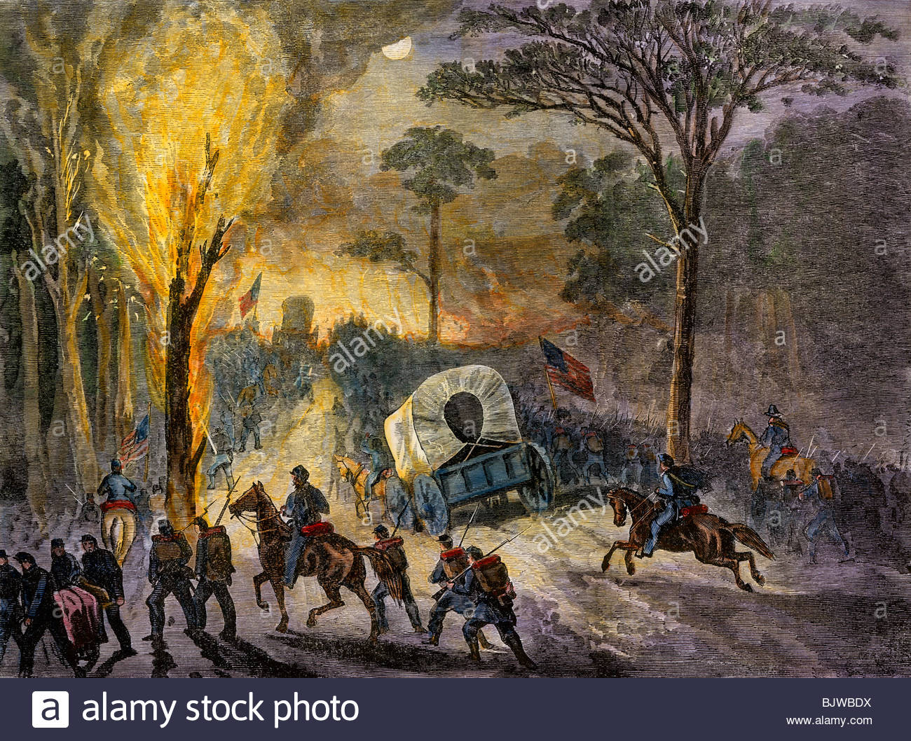 1300x1058 Battle Chancellorsville Stock Photos Amp Battle - Battle Of Chancellorsville Painting