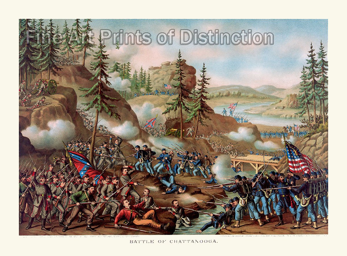 Battle Of Chickamauga Painting at PaintingValley.com | Explore