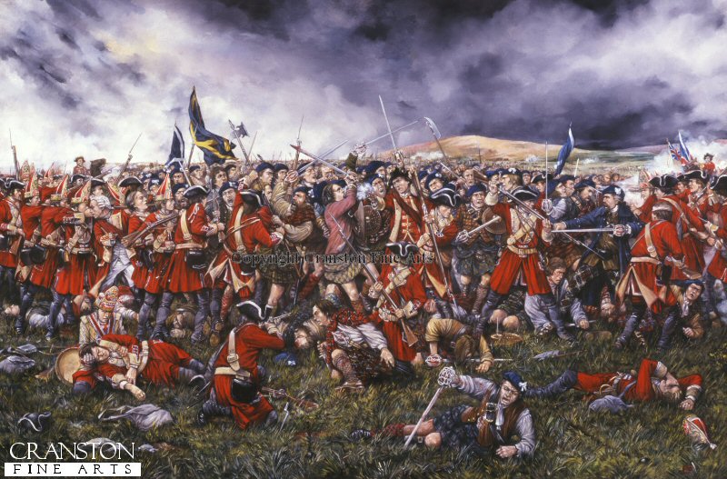 800x527 Military Prints, Battle Of Culloden - Battle Of Culloden Painting