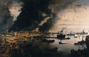 300x195 The Great Escape - Battle Of Dunkirk Painting