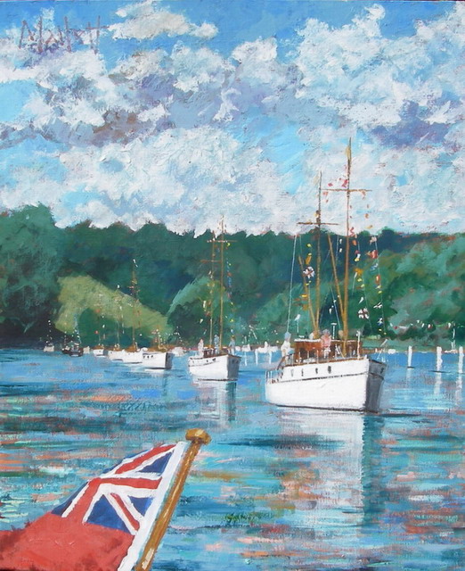 522x640 Dunkirk Little Ships! Mallett's Palette - Battle Of Dunkirk Painting