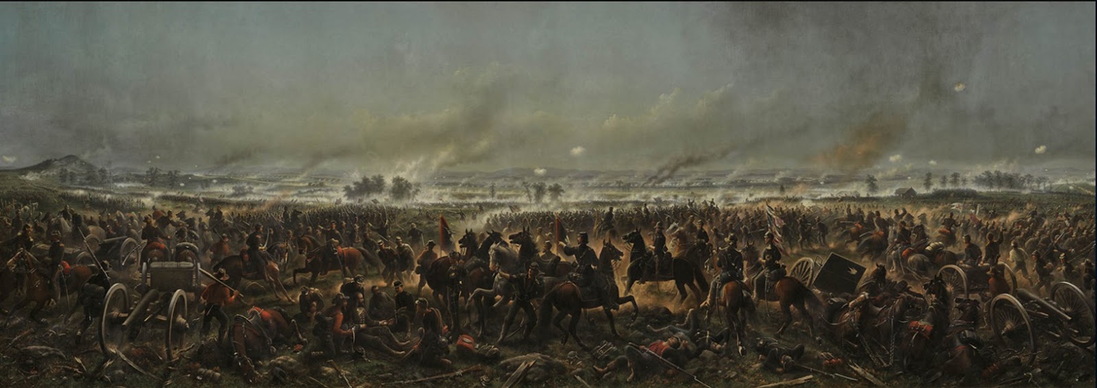 Battle Of Gettysburg Painting at PaintingValley.com | Explore