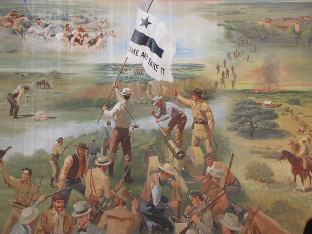 630x472 Welcome To The Lexington Inn - Battle Of Gonzales Painting