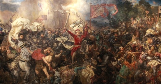 520x271 Battle Of Grunwald By Jan Matejko, National Museum - Battle Of Grunwald Painting