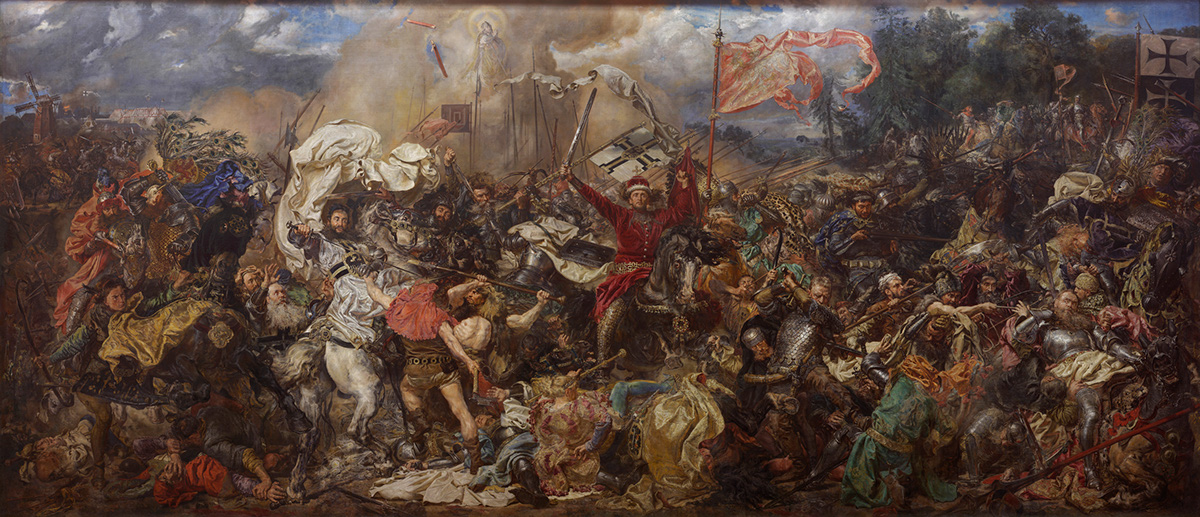 1200x517 Battle Of Grunwald On Behance - Battle Of Grunwald Painting