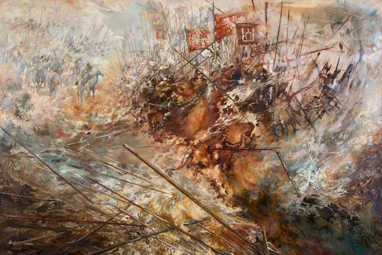 770x514 Saatchi Art Battle Of Grunwald Painting By Anatoly Belyavsky - Battle Of Grunwald Painting