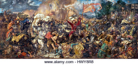 450x213 The Battle Of Grunwald - Battle Of Grunwald Painting