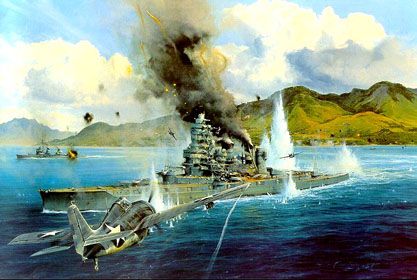 417x280 The Battle For Guadalcanal, 7 August 1942 7 February 1943 World - Battle Of Guadalcanal Painting
