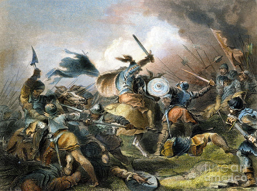 900x670 The Battle Of Hastings Photograph By Granger - Battle Of Hastings Painting