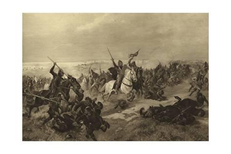 473x315 The Battle Of Hastings, 1066 Giclee Print By Henri Louis Dupray - Battle Of Hastings Painting