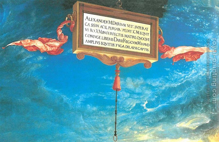 900x585 The Battle Of Issus (Fragment) By Albrecht Altdorfer Oil - Battle Of Issus Painting