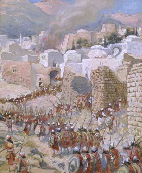 460x559 The Battle Of Jericho Children's Church - Battle Of Jericho Painting