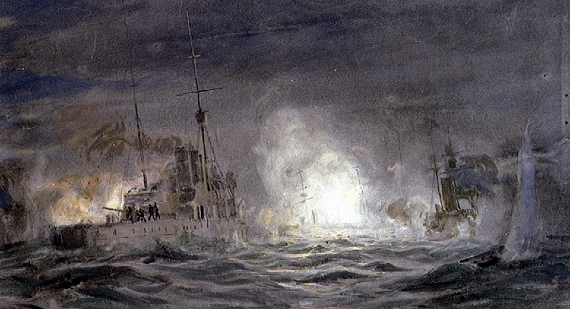 1920x1040 Marcus Bailey - Battle Of Jutland Painting