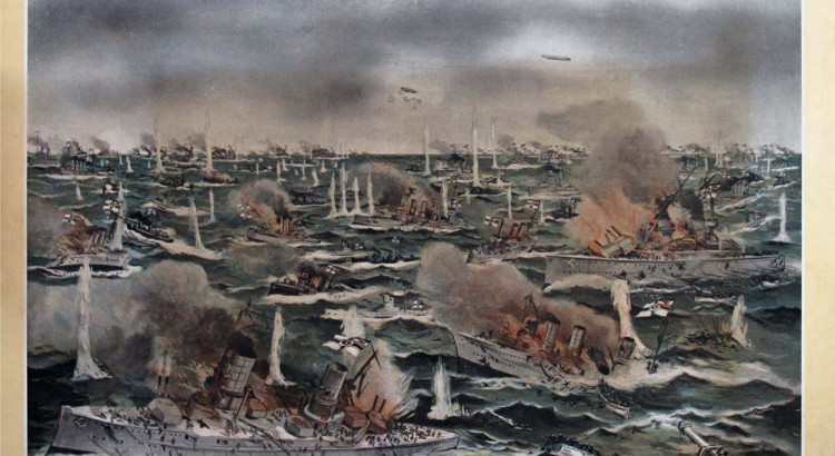 750x410 The Battle Of Jutland - Battle Of Jutland Painting
