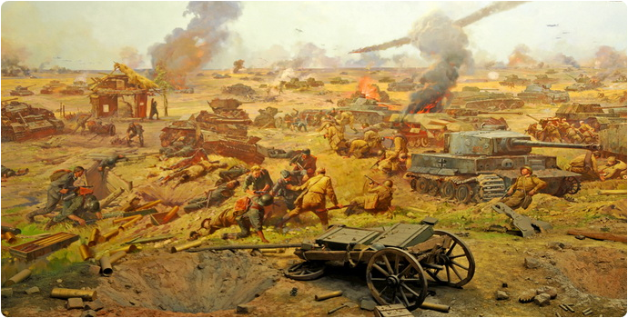 690x350 Battle Of Kursk Kursk Military Art - Battle Of Kursk Painting