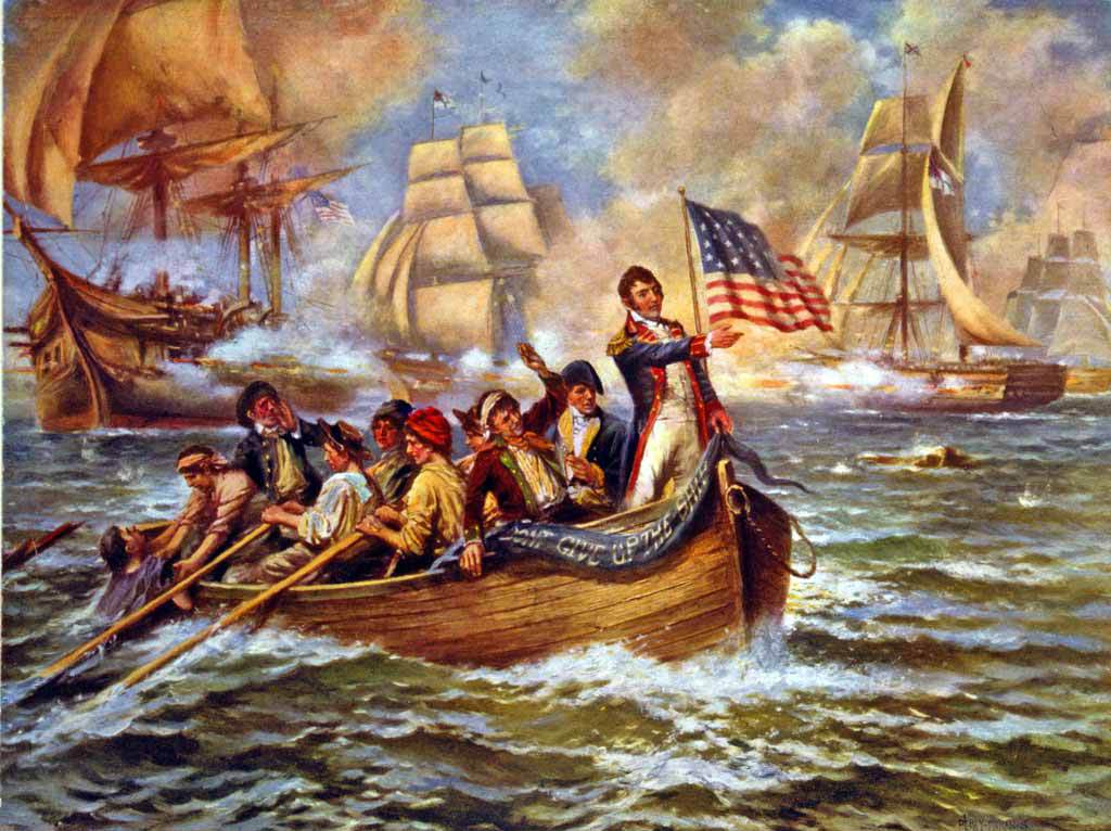 1024x766 The Battle Of Lake Erie Defense Media Network - Battle Of Lake Erie Painting
