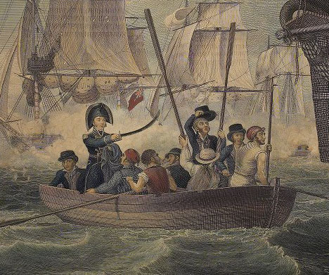 468x391 The War Of 1812 In The Collections Of The Lilly Library The War - Battle Of Lake Erie Painting