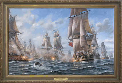 427x293 Battles - Battle Of Lake Erie Painting