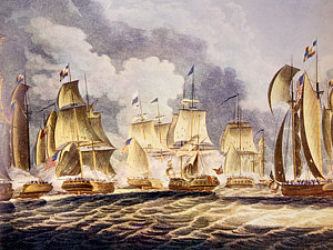 300x225 Battle Of Lake Erie Art Fine Art America - Battle Of Lake Erie Painting