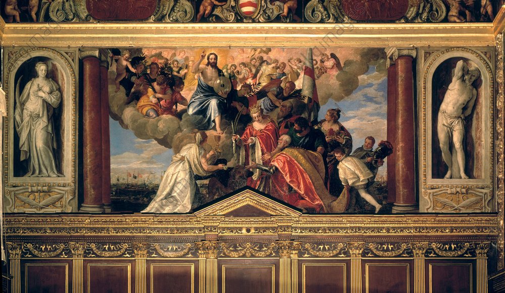 1000x581 Akg Images - Battle Of Lepanto Painting