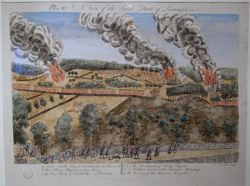 Battle Of Lexington And Concord Drawing