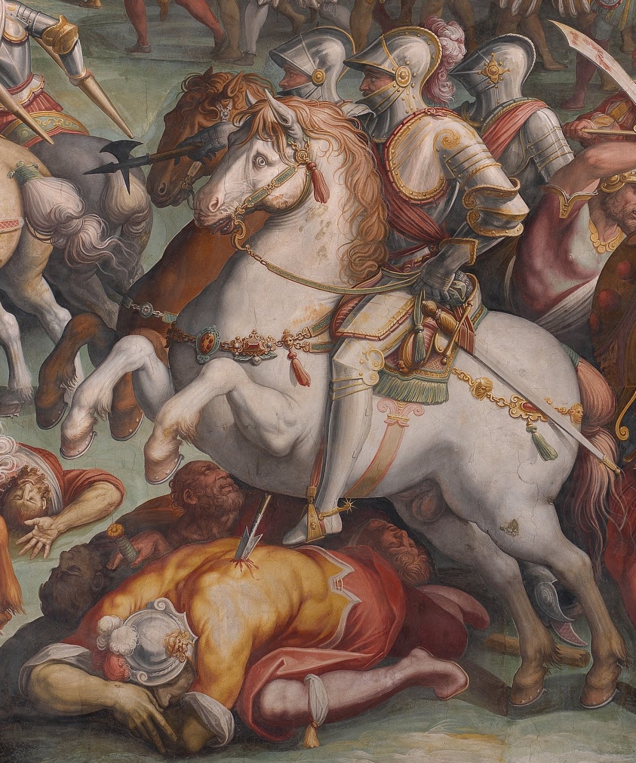 1280x1536 Sea Art And Sun Giorgio Vasari - Battle Of Marciano Painting