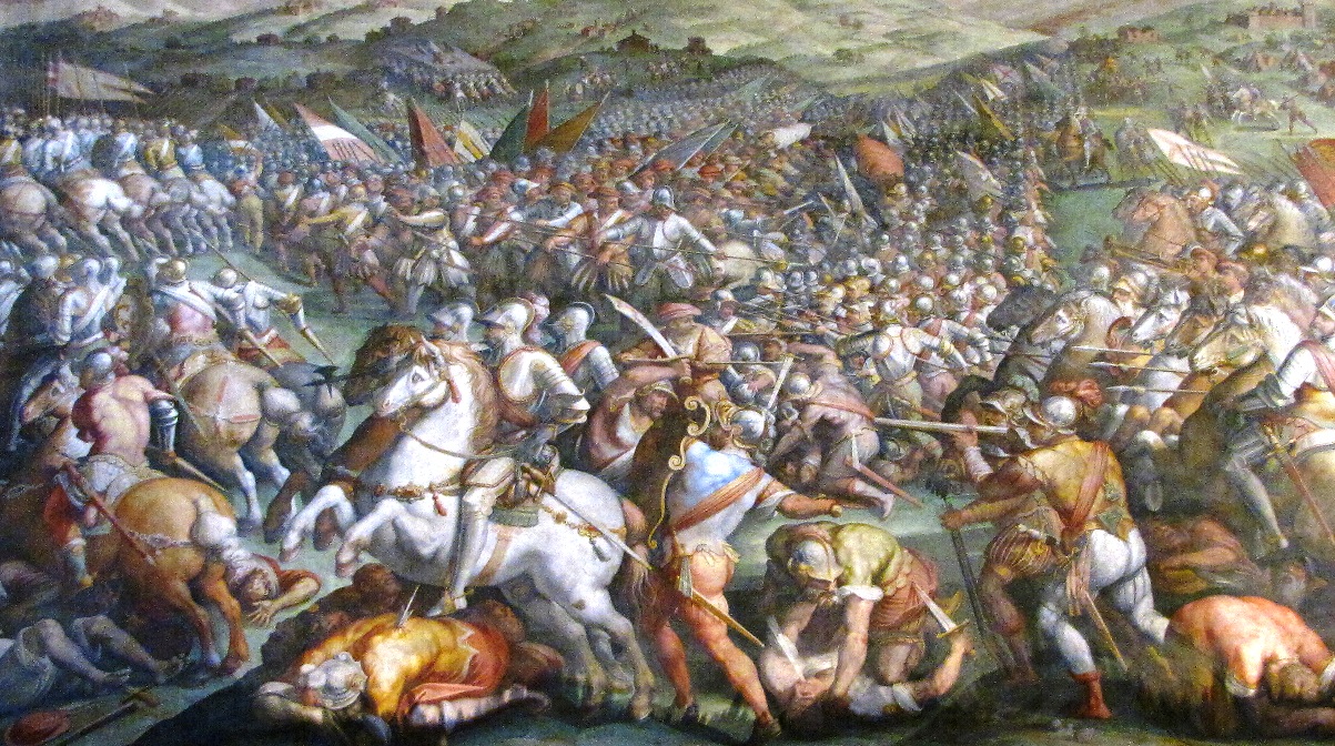 1203x672 Dan Brown, Vasari And Leonardo - Battle Of Marciano Painting