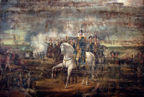 284x191 Arlington House - Battle Of Monmouth Painting