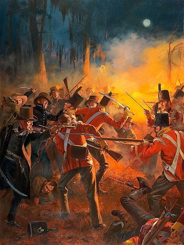 376x500 Battle Of New Orleans - Battle Of New Orleans Painting