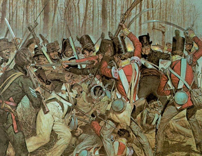 700x541 Enslaved Soldiers And The Battle Of New Orleans - Battle Of New Orleans Painting