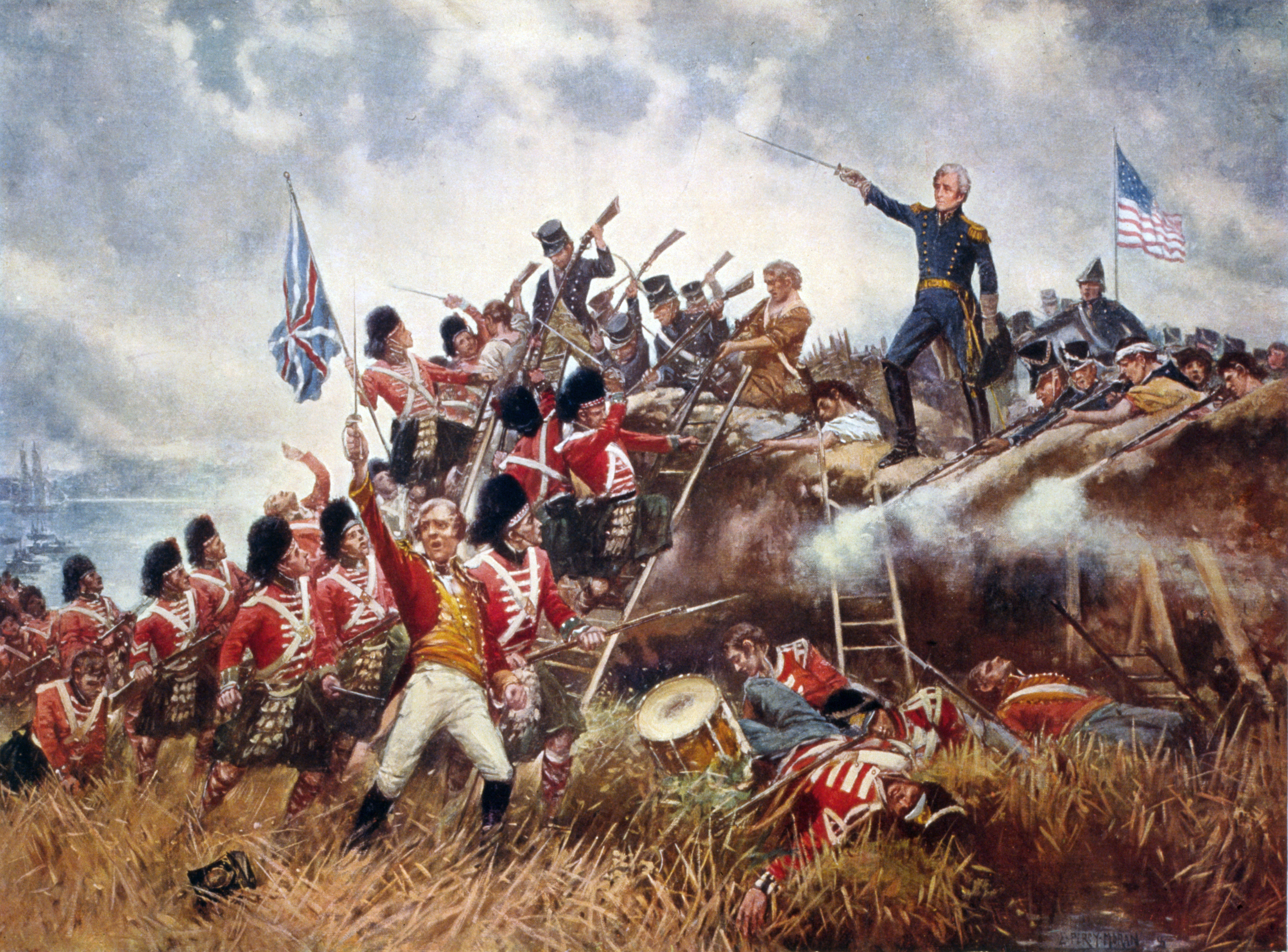 3488x2579 Filebattle Of New Orleans.jpg - Battle Of New Orleans Painting