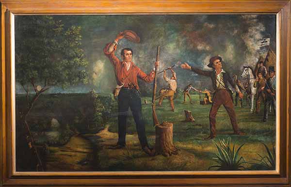 600x386 The Most Important Texas Painter You'Ve Never Heard - Battle Of San Jacinto Painting