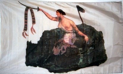 414x250 San Jacinto Texas Battle Flag, 3'X5' Garden Amp Outdoor - Battle Of San Jacinto Painting