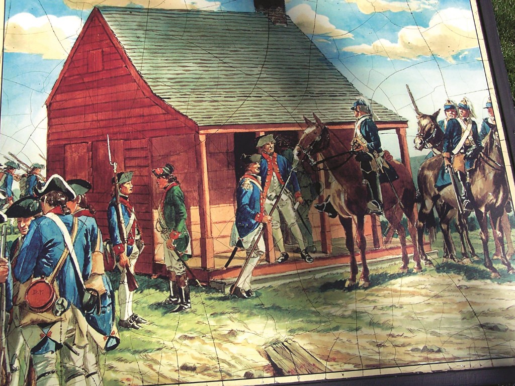 Battle Of Saratoga Painting At Explore Collection