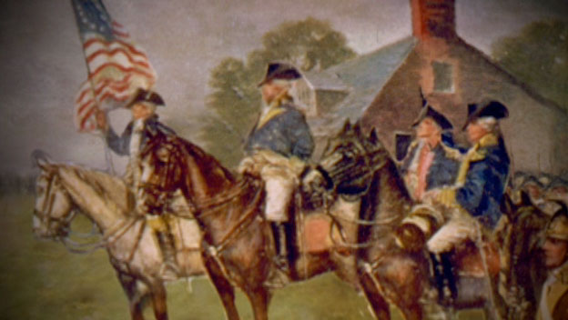624x352 Revolution Clipart Battle Saratoga - Battle Of Saratoga Painting