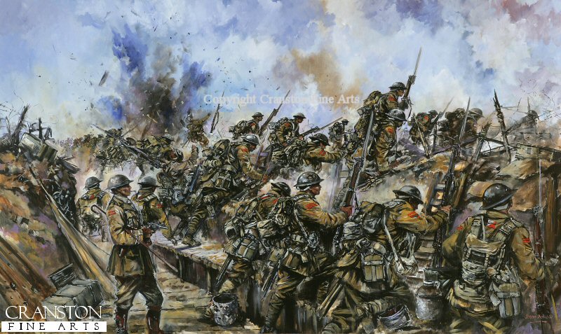 800x477 Casualties In Ww1 - Battle Of Somme Painting