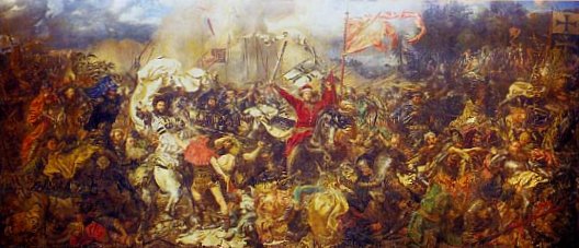 528x227 Exhibition The Battle Of Tennenberg - Battle Of Tannenberg Painting