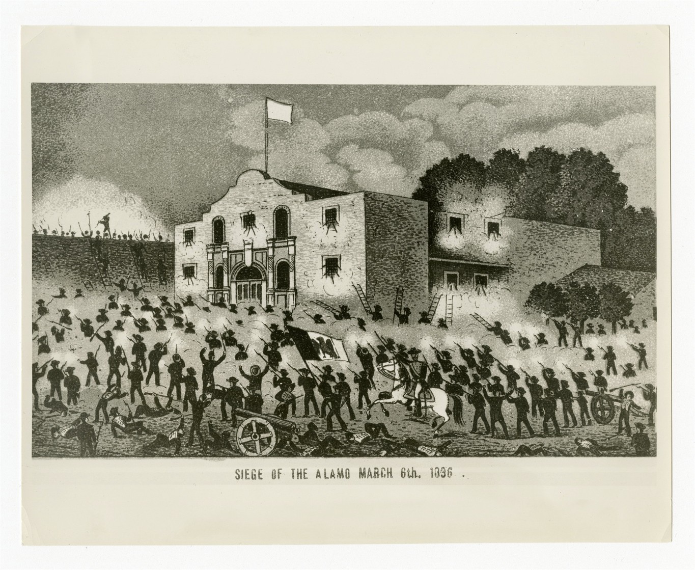 Battle Of The Alamo Painting At Explore Collection